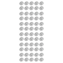 60Pcs CY-16B 5/8-Inch Bearing Steel Roller Flange Conveyor Transfer Unit