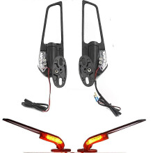 Hliníkové nastaviteľné otočné zrkadlá do krídel motocykla pre RS660 RSV4 1100 2021-2022 Stealth Style