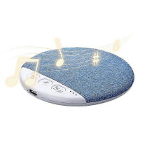 Altoparlante da posizionare sotto il cuscino con rumore bianco per dormire, Bluetooth 5.4, dispositivo audio compatto per la nanna.