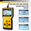 Universal OBD2 Fault Code Reader for Cars from 1996 Onward, CAN Diagnostic Tool for Auto Diagnostics 4