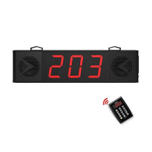 Draadloze maaltijdpager met Amerikaanse stekker, luide oproepfunctie en groot bereik voor restaurantservice.