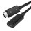 Καλώδιο επέκτασης Thunderbolt 5 αρσενικό σε θηλυκό, PD 240W, USB-C υψηλής ταχύτητας 80Gbps γ 1