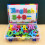 26 Pcs Magnetic Alphabet Letters, Multicolor Uppercase Magnet Sheets for Learning and Spatial Skills Development 2