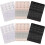 6 Pieces Women's Soft Comfortable Bra Strap Extenders, 4 Hook 3 Row Adjustable Extension Set 1