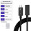 Καλώδιο επέκτασης Thunderbolt 5 αρσενικό σε θηλυκό, PD 240W, USB-C υψηλής ταχύτητας 80Gbps γ 2