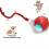 Διαδραστικό παιχνίδι με κυλιόμενη μπάλα για σκύλους και γάτες, παιχνίδι γρή 5