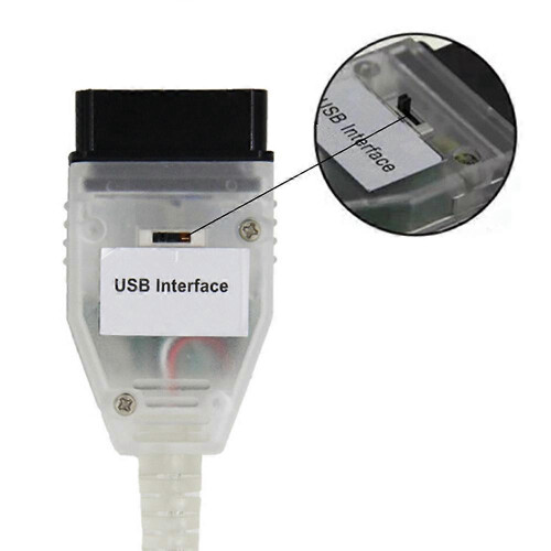 Καλώδιο διαγνωστικού ελέγχου USB K+DCAN για E46, K CAN, FTDI FT232, OBD2, συμβατό με μοντέλα 1