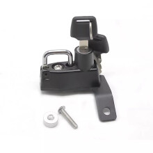 Motorcycle Helmet Lock Anti-Theft with 2 Keys Hook for KOVE COLOVE 450RR 450 RR