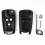 2X Foldable Remote Key Shell 3 Bouton for  Zafira  Astra Insignia 5
