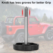 Soft Top Door Surround Knobs Kit for TJ/JK 1997-2017 Window Frame Knob Screws Bolts Accessories