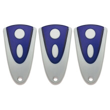 3pcs 433MHz Garage Door Remote Control for Novoferm Novotron 502 MAX43-2 512 MIX43-2 504 MAX43-4 MCHS43-2 MTR43-2