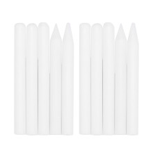 10Pcs/Set Knock Down Tap Down Tools White Nylon Pen Knock Down Tool Paintless Dent Repair Tools Hand Tool
