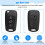 3 Buttons Flip Folding Remote Key Shell Case for  I20 I30 I35 IX20 IX35 3