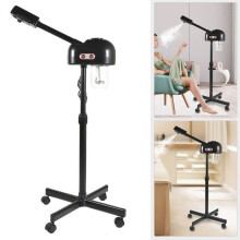Vaporizer facciale - OUKANING - VAPORE-OZONO - Nero - Protezione anti-scottatura secca - Salone & Casa