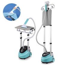 Stoomstrijkijzer Verticale Dubbele Stang 2000W 11 Niveaus, Reservoir 1,5L, Multifunctioneel Stoomstrijkijzer 2 In 1 Voor Kleding
