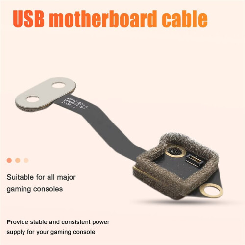 For  ONE X Front USB Connector Cable Motherboard Cable Game Console Port Accessories  Socket Cable 2