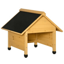 Wooden Robotic Lawn Mower Garage, Outdoor Shelter Carport Protection