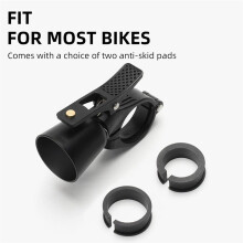 Klassische Fahrradklingel für Mountainbikes - Ideal für Erwachsene - mit Lautem Klang und Passender Lenkerhalterung