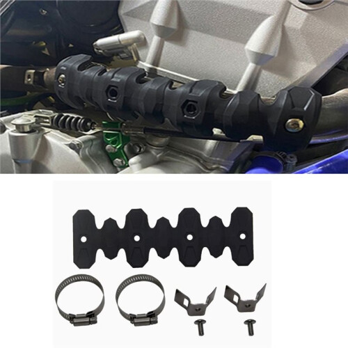 Protetor Térmico Universal de Silicone para Escapamento de Motor 4 Tempos 1