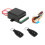 12V Car Door Lock with 2 Remote Control Auto Locking Keyless Entry Kit Universal Car Auto Remote  Lock Kit 2