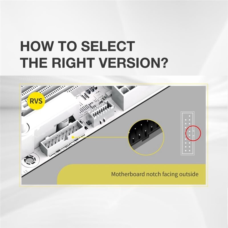 USB 3.2 Gen1 19-Pin 90-Grad-Internen Header-Adapter USB 3.0 Stecker auf ...