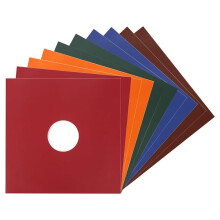10PCS 12in Multicolor Vinyl Record Jackets 350gsm Matte Paper Cardboard Covers for LP Protection