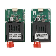 40KM TTL Optische Transceiver Module Kit CRSF/UART/SUBS Glasvezelpoort FC TX RX Optische Terminal Apparatuur voor Drone