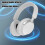 Over-Ear Dual-Mode Hörlurar Bluetooth 5.4 Silver 6