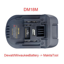 DeWalt to Makita 18V Battery Adapter Converter