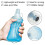 Poche à eau souple pliable de qualité alimentaire 1