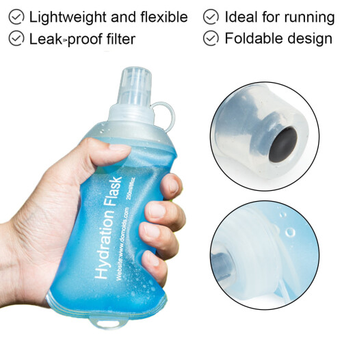 Poche à eau souple pliable de qualité alimentaire
