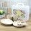 Σετ πιάτων κάμπινγκ από πλαστικό, φορητό, 1 σετ 8
