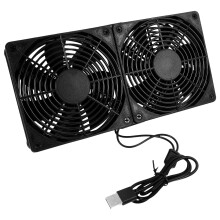 HOMEMAX draagbare koelstandaard met dubbele ventilator voor tablet en