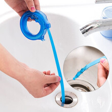 Déboucheur flexible pour évier, douche et baignoire (1 pièce)