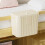 CheAAlet Wandabfalleimer mit Schiebedeckel, beige, wasserdicht. 5