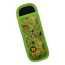 (Small Animals, 6cmx15.5cm) Neoprene Ice Popsicle Sleeve, Washable Reusable Freezer Popsicle Holder for Kids Summer Parties