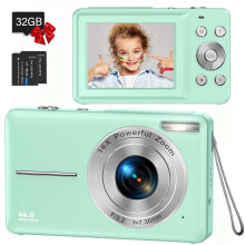 Digitalkamera for barn FHD1080P44MP2,4-tommers LCD-skjerm med