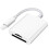 El lector de tarjetas SD con interfaz Lightning es compatible con tarjetas SD y MicroSD. 1