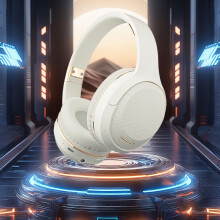 CheAAlet opvouwbare Bluetooth-koptelefoon met microfoon, beige