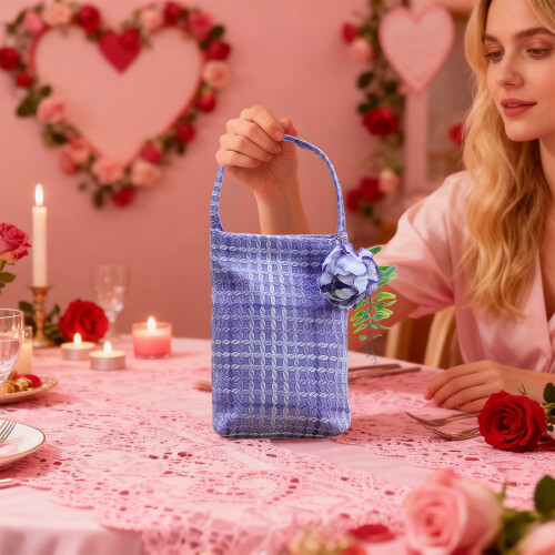 Mála pacáistithe bláthanna ath-inúsáidte do bouquet fabraice, 1 phíosa