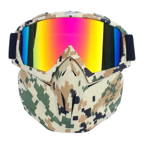 Motorcycle Goggles Windproof UV Protection 1 Pair 2