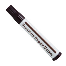 (reddish brown) Furniture Touch Up Marker, Wood Scratch Repair Pen for Floors Tables Chairs Doors, Plastic, 13.5cm, Multiple Colors Available