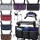 Organizer da bracciolo per sedia a rotelle, nero, 3 tasche 1