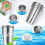 Lot de 4 gobelets en acier inoxydable de 350 ml 1