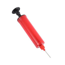 Tragbare PVC-Sportballpumpe für unterwegs