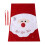Sacola de presente do Papai Noel em veludo com cordão, 19,7 x 24 polegadas. 1