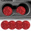 Conjunto de 4 porta-copos para carro, antiderrapantes, 7 cm (2,75 polegadas). 1