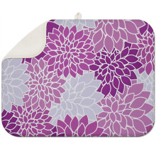 Tapis égouttoir à vaisselle bohème en microfibre 45,7 x 61 cm