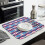 Éponge à vaisselle bohème 40 x 45 cm en microfibre lavable 3