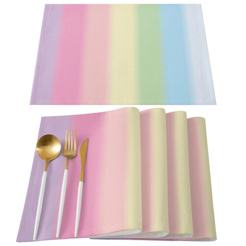 Τραπεζομάντιλο Candy Stripes για διακόσμηση γάμου στο σπίτι 1